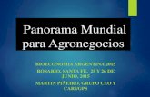 Panorama Mundial de Agronegocios...2014/12/04  · Panorama Mundial para Agronegocios BIOECONOMIA ARGENTINA 2015 ROSARIO, SANTA FE, 25 Y 26 DE JUNIO, 2015 MARTIN PIÑEIRO, GRUPO CEO