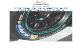 DOSSIER DE PRENSA MICHELIN EN EL CAMPEONATO FIA …...neumático en mm/porcentaje en % entre el alto del flanco y la anchura del neumático, seguido del diámetro de la rueda en pulgadas.