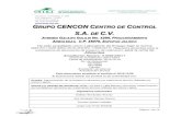 G RUPO CENCON CENTRO DE CONTROL · 2020. 6. 27. · Norma y/o método de referencia: NMX-F-607-NORMEX-2013 Determinación de cenizas en alimentos. Signatarios autorizados Nallely
