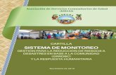 CARTILLA SISTEMA DE MONITOREO - ASECSA · 2019. 12. 9. · 2 Sistema de Monitoreo, Gestión para la Reducción de Riesgos a Desastres en base a la Comunidad (GRRDBC) y la Respuesta