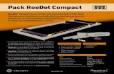 Pack RooDol CompactDesplegar la bancada hasta formar la siguiente estructura Artículo RooDol Mat Bolsa Comfort RooDol ® Compact eRooDol Compact Referencia MAT-PRO-00 BAG-CPT-01 ROD-CPT-30
