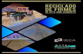 RECICLADO DE FIRMES - Anter...Comparativa de costes entre secciones reforzadas y recicladas.....118 Anejo 1. Propuesta de Proyecto de Reciclado in situ con cemento de una carretera..121