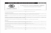 GACETA UNIVERSITARIA ABRIL 2017 - Transparenciatransparencia.uach.mx/gaceta_universitaria/gaceta_118.pdf · 2017. 5. 22. · Certificación del Acuerdo tomado por el H. Consejo Universitario,