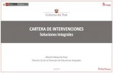 CARTERA DE INTERVENCIONES · 2020. 9. 30. · Componente A: Proyectos –Defensas ribereñas y Quebrada San Idelfonso. I. CARTERA DE INTERVENCIONES. CARTERA DE INTERVENCIONES REGIÓN