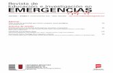 Revista de Educación e Investigación en EMERGENCIAS · 2020. 12. 14. · D. Santiago-ermán: Crisis: un área de oportunidad para retomar y proponer nuevos paradigmas 125 Servicio