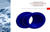 Carretes de desmontaje telescópicos - Codinor · 2020. 7. 7. · Junta tórica EPDM/NBR Tornillería Acero cincado calidad 8.8 Recubrimiento Pintura epoxi azul ( otros consultar)