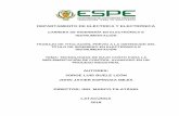 DEPARTAMENTO DE ELÉCTRICA Y ELECTRÓNICArepositorio.espe.edu.ec/bitstream/21000/13946/1/T-ESPEL... · 2018. 2. 23. · LEÓN Y JOHN JAVIER ESPINOZA MEJÍA, ha sido revisado en su