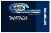 REGLAMENTO GENERAL DE ELECCIONES · 1 day ago · el reglamento general de elecciones. que, en efecto el reglamento general de elecciones aprobado en la asamblea general de delegados