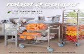 CORTA-HORTALIZAS - Interempresas · DE 16 DISCOS* cortes de frutas y hortalizas ... para preparar verduras voluminosas y tolva automática para el corte continuo. ... • 4 tipos
