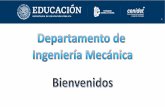 Tecnológico Nacional de México campus CENIDET - Interior … · 2020. 2. 24. · El plan de estudio del programa de Doctorado en Ciencias en Ingeniería Mecánica del CENIDET tiene