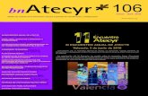 106 marzo - 2abril 016 - Atecyr · bn Boletín de noticias de la Asociación Técnica Española de Climatización y Refrigeración 106 marzo - 2abril 016 xi ENCUENTRO ANUAL DE ATECYR