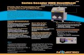 Series Secador NWB NovaWheel™ · 10-09-2014  · PLC Siemens con pantalla de 4' monocromática Que tan bueno es un secador movil si usted no ... Form #NWB 10 SEP 2014 ESP: Especificaciones: