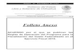 Folleto Anexo - Chihuahua · 2020. 12. 21. · Los recursos del PROFIS por $335,000,000.00 (trescientos treinta y cinco millones de pesos 00/100 M.N.) aprobados en el PEF 2016, se