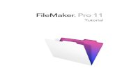 FileMaker Pro Tutorial · Lección 5 Personalización ... como generar etiquetas y cartas para contactar con ellos. Debe completar las lecciones siguiendo el orden que aquí se presenta
