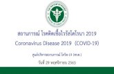 Coronavirus Disease 2019 (COVID-19) · 2020. 11. 29. · สถานการณ์ โรคติดเชื้อไวรัสโคโรนา 2019 Coronavirus Disease 2019