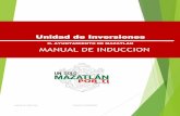 Unidad de Inversionestransparencia.mazatlan.gob.mx/descarga/manual_de... · 2019. 4. 2. · Unidad de Inversiones 1. Canal único de gestión, 2. Coadyuva en la planeación del presupuesto,