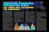 GUAYANA ESEQUIBA VENEZOLANA - Ministerio del Poder … · 2020. 2. 6. · Transcurren cuatro años, hasta que en 1987 Guyana y Venezuela deciden aceptar el método de los “Buenos