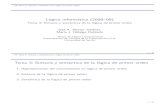 Tema 3: Sintaxis y semántica de la lógica de primer jalonso/cursos/li-08/temas/tema-3-1x2.pdf PD Tema 3: Sintaxis y semántica de la lógica de primer orden Representación del conocimiento