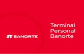 Terminal Personal Banorte€¦ · Terminal Personal Banorte Es un lector de tarjetas práctico y ligero que se conecta directamente a tu smartphone y tablet por medio de Bluetooth
