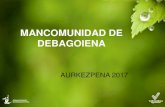 MANCOMUNIDAD DE DEBAGOIENAcongresotenerifemassostenible.es/wp-content/uploads/2017/... · 2017. 6. 12. · Bergara es una muestra del gobierno totalitario de Bildu» •La plataforma