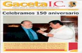 gaceta.instcamp.edu.mx 1.pdf · 2018. 12. 3. · Entrega de la Medalla "Guillermo González Galera" al Dr. José Rafael Blengio Pinto. Presentan la Medalla Conmemorativa del 150 aniversario