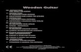 Wooden Guitar - Bontempi · 2019. 3. 21. · ȘI CÂNTECE PENTRU CHITARA I - ISTRUZIONI E CANZONI PER CHITARRA Wooden Guitar Cod. GSWIM1 IMPORTED and DISTRIBUTED by: ICOM S.p.A. Sede