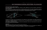 El Sistema Diédrico TÉCNICO II...El Sistema Diédrico INTERSECCIÓN ENTRE PLANOS Las proyecciones horizontales m y n nos proporcionan la proyección horizontal de 1, un punto de