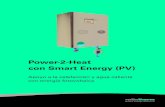 Power-2-Heat con Smart Energy (PV) - Ratiotherm · agua caliente. Aquí se esconde un gran potencial de ahorro. El tanque estratificado Oskar° es el „acumulador de calor“ óptimo