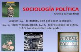 SOCIOLOGÍA POLÍTICA Cristino Barroso RibalA... · 2015. 1. 27. · En los análisis sociológicos posteriores a Marx (y no siempre desde un punto de vista conservador o funcional)