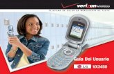 VX3450 TELÉFONO DE COLOR DE MENSAJERÍA DE TEXTOV X 3 4 5 0 User Guide MMBB0212801(1.0) G Guía Del Usuario VX3450 User Guide VX3450 TXT MESSAGING COLOR PHONE TELÉFONO DE COLOR DE