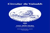 Circular de Vaisakh · 2020. 5. 17. · El Dr. Sri K. Parvathi Kumar es Presidente del “World Teacher Trust” y Fundador de la “Circular de Vaisakh”. ... La luz sutil del violeta,