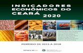 PERÍODO DE 2015 A 2018 · APRESENTAÇÃO O Instituto de Pesquisa e Estratégia Econômica do Ceará (IPECE) apresenta a oitava edição do Livro Indicadores Econômicos do Ceará