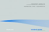 vacon nxp/c...En el manual Convertidores de frecuencia NXP, instalación de módulo IP00, tamaños FR10 a FR14] (ud01118A) ofrece información sobre la instalación del convertidor