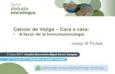 Cáncer de Vejiga Cara a cara - Foro de Debate en Oncologia...2017/06/05  · Cáncer de Vejiga – Cara a cara: • A favor de la Inmunooncología Josep M Piulats