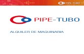 PIPE-TUBOMacrol 450 1.1/4” 450 1:15 ... para acoplar el expander Expansionadotas neumáticas de ángulo con control de par Con edalera de mandos, cable de corriente, eje telescópico,