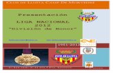 “División de Honor” · 2013. 1. 16. · CLUB DE LLUITA CAMP DE MORVEDRE Proyecto de Escuela de Iniciación Deportiva de Lucha Página 1 CLUB DE LLUITA CAMP DE MORVEDRE 1951‐2012