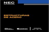 ESTRUCTURAS DE ACERO - Gobintranet.miduvi.gob.ec/intranet2/wp-content/uploads/2019/... · 2019. 5. 30. · DE ACERO CÓDIGO NEC - SE - AC. 2 CONTENIDO ... 9.3. Requerimientos de soldadura