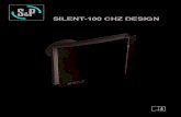 SILENT-100 CHZ DESIGN- SILENT-100 DESIGN: 105 mm - SILENT-200 DESIGN: 125 mm. - SILENT-300 DESIGN: 160 mm. If the unit is to be installed with individual ducting, use a standard duct