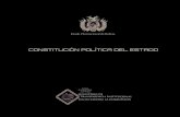 CONSTITUCIÓN POLÍTICA DEL ESTADO · 2016. 6. 7. · PRESIDENTE CONSTITUCIONAL DEL ESTADO PLURINACIONAL DE BOLIVIA Por cuanto, el Pueblo Boliviano a través del Referéndum de fecha