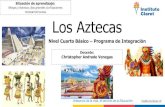 Mayas y Aztecas, dos grandes civilizaciones ......cultura, la cultura Azteca. México: La cuna de las civilizaciones País de centro América donde vivieron dos de las tres grandes
