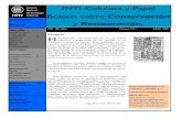 INTI-Celulosa y Papel Boletín sobre Conservación Restauración. · 2017. 12. 29. · Boletín sobre Conservación Prefacio 1 y Restauración. Apuntes 2 Artículos Conservación