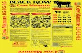 Black Kow Label pg2 - DoMyOwn.com...Cave un agujero dos veces mas grande y 6" mas profundo que el tamafio de la rafz. Mezcle en partes iguales Black Kaw" con la tierra nativa. Agregue