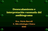 Desescalamiento e interpretación razonada del antibiogramaold.elcomprimido.com/FARHSD/ComisionInfeccionesHUSD... · 2019. 2. 18. · Enterobacterias y beta-lactámicos II Resistencia