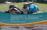Capitalización de Experiencias en Saneamiento Básico Rural · 2020. 11. 9. · del Saneamiento Básico y Ambiental (PROCASABA) 32 5. Formación de facilitadores en saneamiento básico