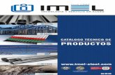 CATÁLOGO TÉCNICO DE PRODUCTOS - IMEL...en la actualidad con un extenso abanico de productos, como perfiles de acero, tubos, cañerías, conduit y sistemas constructivos de perfilería