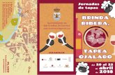 1 COLABORAN: Jornadas de tapas · 2018. 4. 12. · de las Jornadas de Tapas “Tapea Ojala-do, brinda Ribera” en el salón de plenos del Ayuntamiento de San Esteban de Gormaz, con
