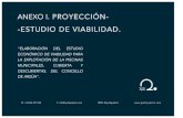 ANEXO I. PROYECCIÓN- -ESTUDIO DE VIABILIDAD....ANEXO I. PROYECCIÓN-PLAN ECONÓMICO DE VIABILIDAD PARA LA EXPLOTACIÓN DE LAS PISCINAS MUNICIPALES DEL CONCELLO DE ARZÚA. 4 1. PROYECCIÓN.