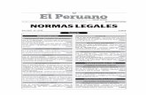 Cuadernillo de Normas Legales · 2016. 9. 26. · la recarga de los acuíferos del valle de Ica y Villacurí con los recursos hídricos excedentes del río Ica 514682 AMBIENTE R.M.