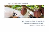 EL EFECTO CACAO · 2020. 3. 24. · 1.3.1 CONVENIOS En agosto del 2018 se firmó el contrato de comodato entre Emgesa y Casa Luker para el uso de 121 hectáreas de tierra a orillas