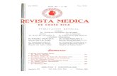 REVISTA MEDICA - BINASSS · 2011. 11. 21. · vómitos y dolor en el epigastrio hasta de diez minutos de duración. Diarrea en la última semana, al principio de color amarillo y